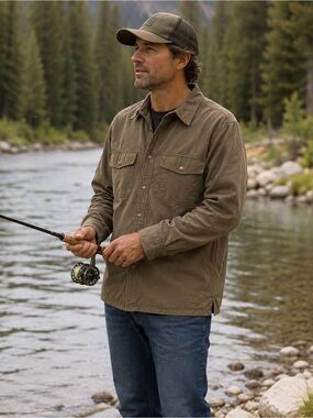 NWT Men's Coleman Flannel Lined‎ Outdoor Recreation & Workwear Jacket Size XXL